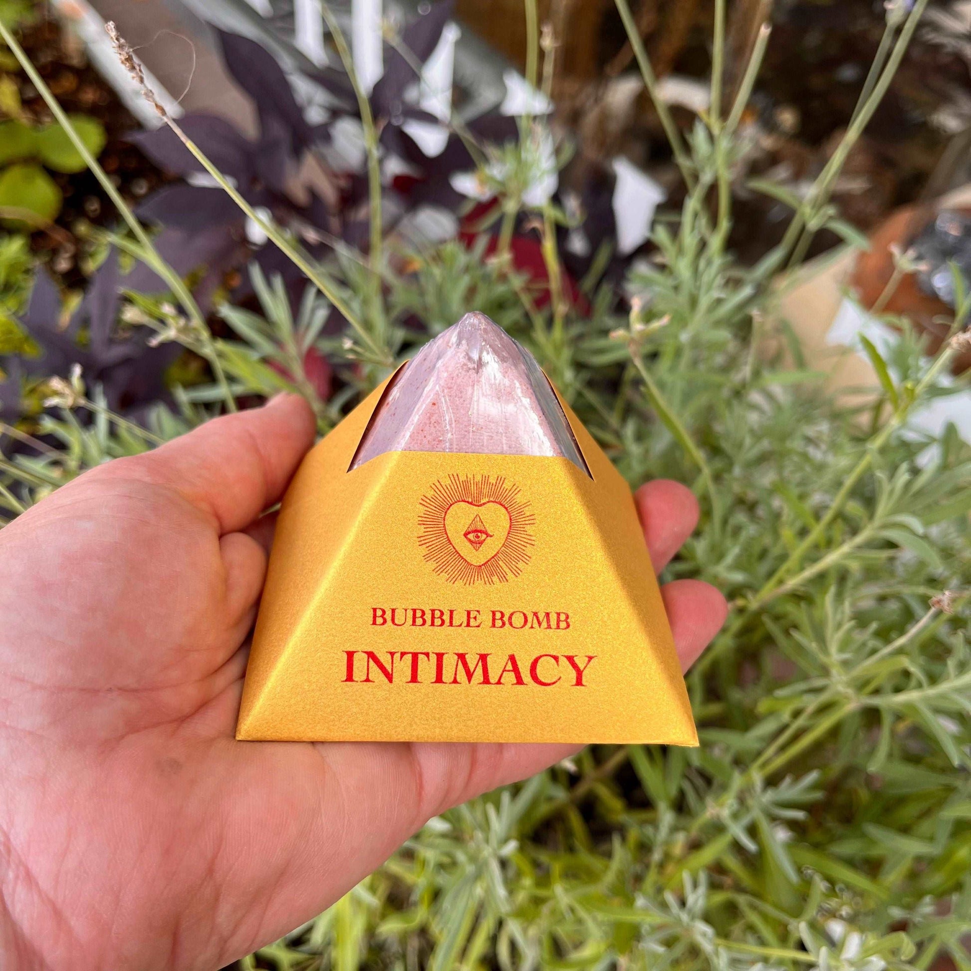 Elevate your bath time with our Intimacy Bubble Bomb, infused with the enticing blend of organic Orange, Bergamot, and Grapefruit essential oils. Immerse yourself in a luxurious bubble bath experience that promotes a sensual and uplifting atmosphere, enhancing feelings of connection and joy.