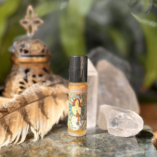 1 oz Honoring Grief Natural Roll-On Perfume with Comforting Organic Essential Oils of Orange, Cedar, and Patchouli Infused in Organic MCT Oil for Emotional Support and Healing