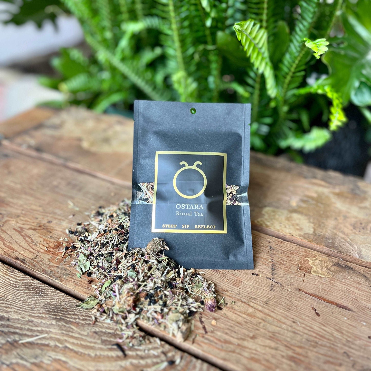 Welcome the arrival of spring with our Ostara | Spring Equinox Ritual Tea. This organic blend features elderberries, roasted dandelion root, red clover, cassia chips, oat straw, licorice, raspberry leaf, marshmallow root, hibiscus, and nettle leaf. Crafted to harmonize with the energy of renewal, this herbal infusion offers a vibrant and invigorating experience during your Ostara rituals. Sip and celebrate the equinox with this thoughtfully blended tea.